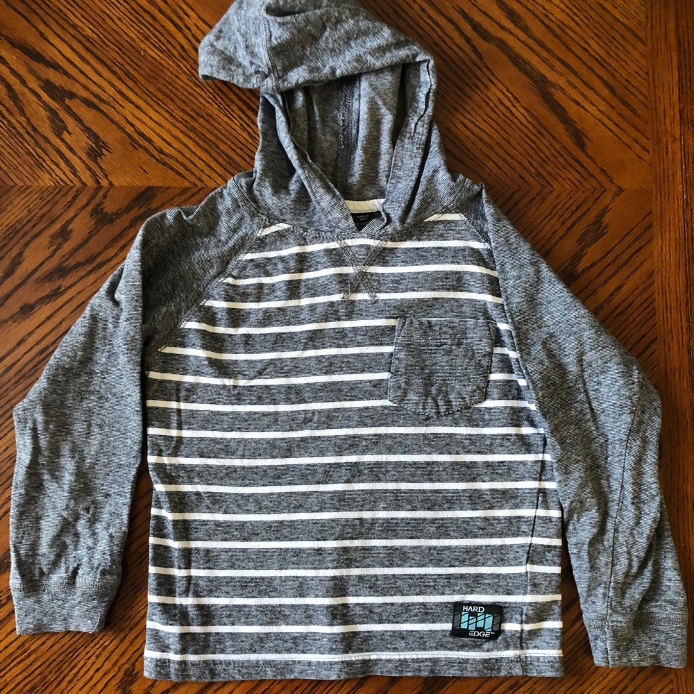Boys long sleeve, light weight hoodie